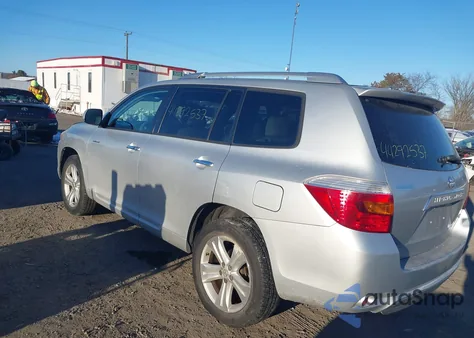 2010 Toyota Highlander Limited V6 z USA, uszkodzony, nr VIN 5TDDK3EH2AS021412